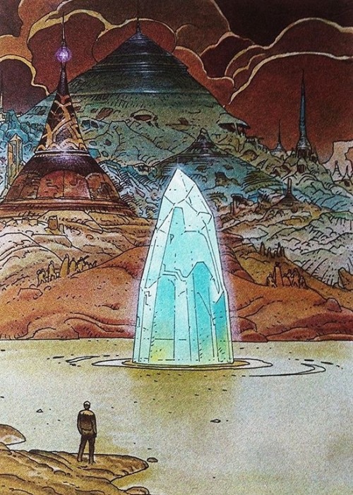 70sscifiart:  Moebius