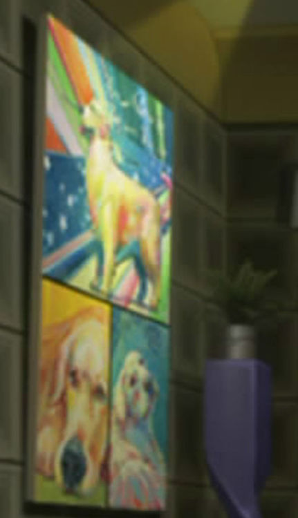 lapiceroazul:  YESSSS YEEEEESSSSS!!! REMEMBER THAT TIDBIT FROM THE HERO CARD ABOUT HOW KEITH TOOK ART CLASSES AND PAINTED JOHN? WELL GUESS WHAT I FOUND!!! 