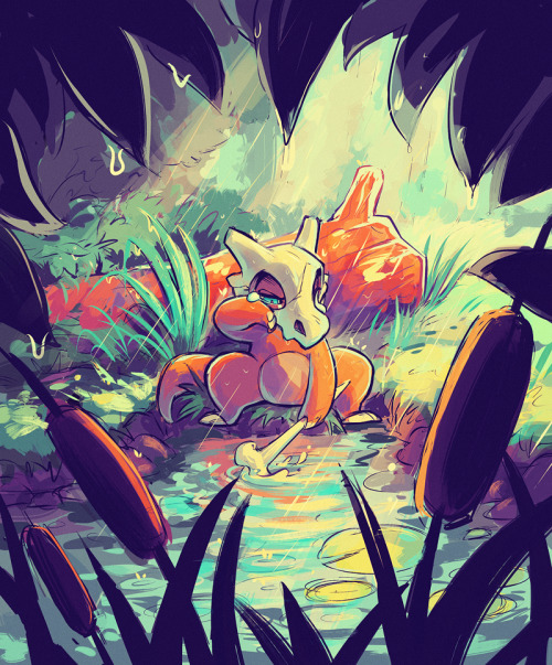 squeedgeart: The lonely pokemon. Just a little experimental speed paint venty thing I whipped up the