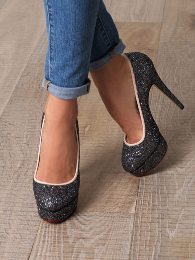 (via CHARLOTTE OLYMPIA Priscilla glitter shoes)