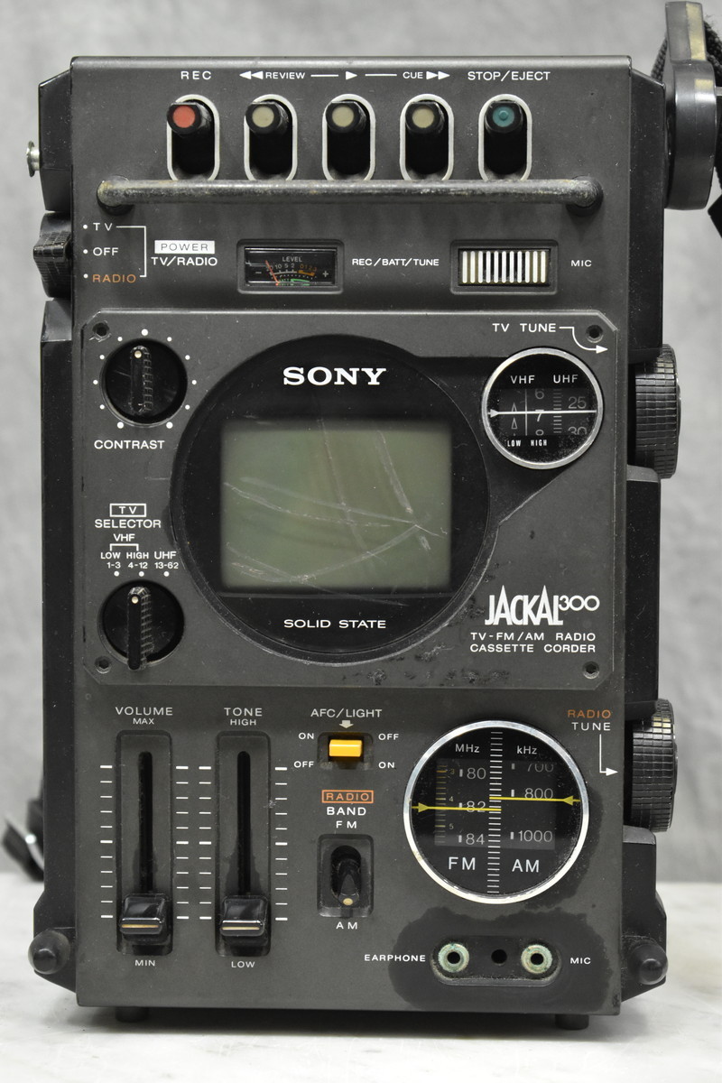 ソニー FX-300 JACKAL300 テレビ ラジオ カセットレコーダー-