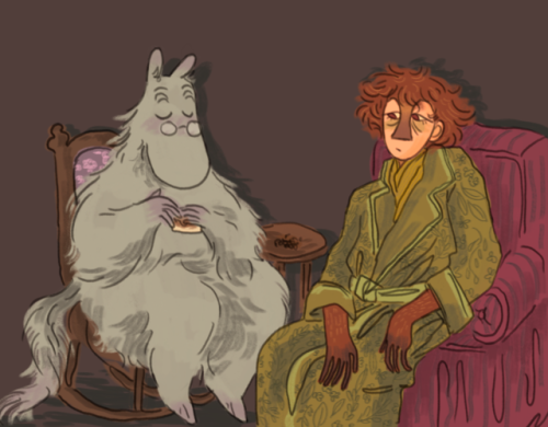 trans-rights-snufkin:rolling cigarettes