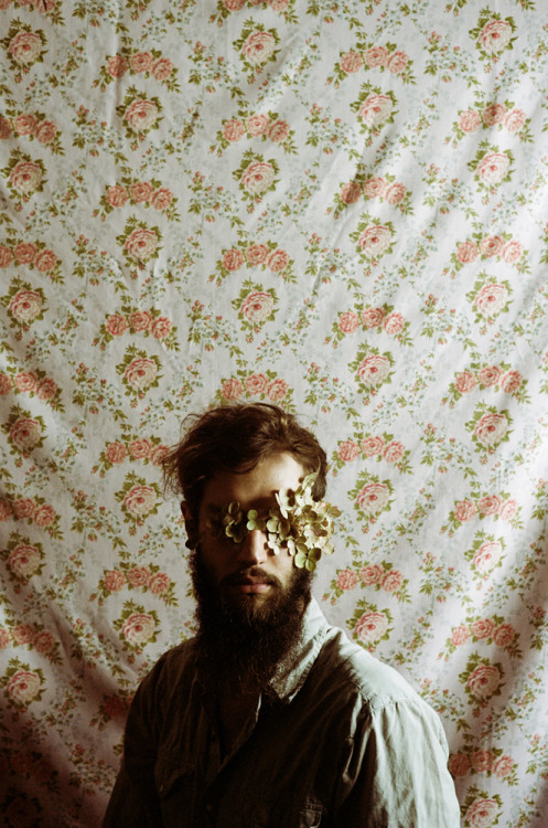 mallowtree:  digbicks:  Photographer Parker Fitzgerald (on Tumblr) and floral designer Riley Messina in the artistic collaboration: Overgrowth.  Inspired by a pursuit of beauty, Riley combines classically thoughtful botanical designs with Parker’s