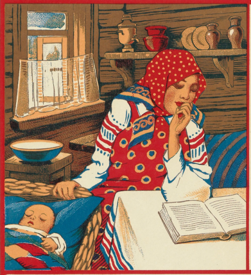 nemfrog: A mother with a neat and clean home. Advice to mothers on causes of child mortality. 1925. 