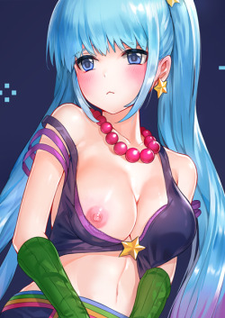 kfr:  Arcade Sona (part of full size) December Patreon reward (3/6) Uncensored High-Res image check my NSFW Patreon! www.patreon.com/patKFR 