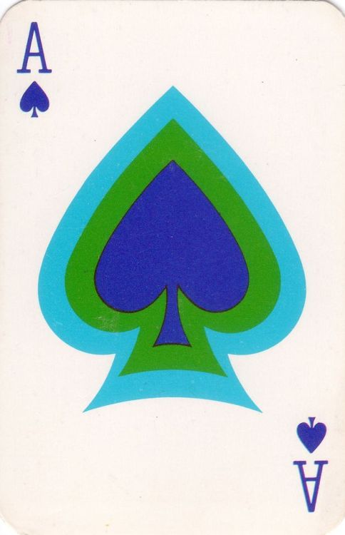 mangodebango:Ace Cards, Jeu S.L.C. Atlanta Salut les Copains Playing Cards by Stemm, France, 1960′s.