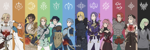 meridachii:The 12 Heroes’ RelicsThank you so much for all the support  I’ll post so