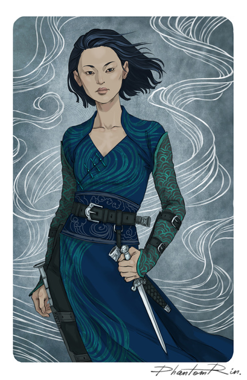 Linnet Ko / &ldquo;Windwraith&rdquo; The quiet assassin we&rsquo;ll see more of in Amelie Wen Zhao&r