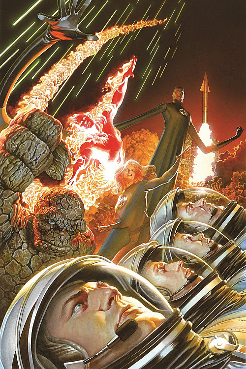 onegeeksblog:  Fantastic Four #1 (2014) Alex Ross 