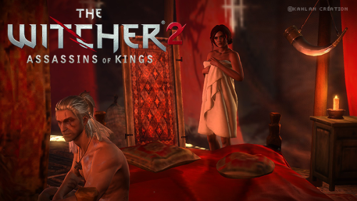 Geralt And Triss On The Witcher 1, 2 And 3