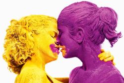 plaster-the-magic-tongue:  Love is colorful