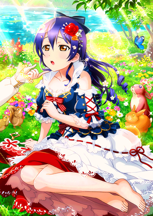 Umi-chan!!! (and also rabbit rinmaki as bonus)