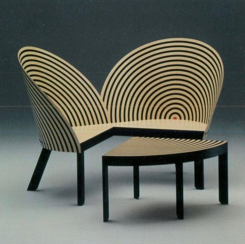unsubconscious:Bench for Two by Nanna Ditzel, 1989 