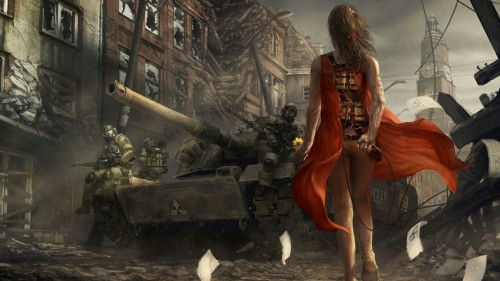 War Themes Wallpapers [Personal Favorites] •War wallpapers •1 from “Girls Und Panzer” •1