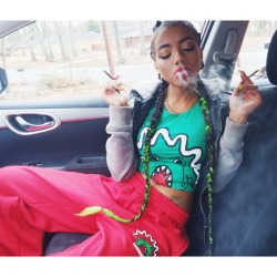 pattyeffinmayonnaise:  Two blunts to the