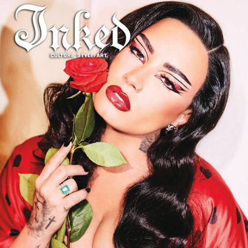 DEMI LOVATO Photographed by Unknown for Inked Magazine (2022)