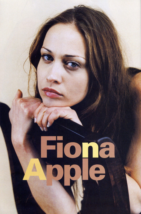 fionaapplerocks: Fiona Apple in Crossbeat magazine, Dec 1999