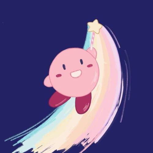 ✨✨ . . . . #pride#lgbtpride#kirby#nintendo#supersmashbros#anime#digitalart#art#painting#illustrator#