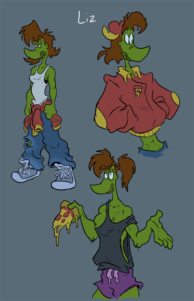 Haven’t drawn these characters in a while. One day I’ll get around to doing a