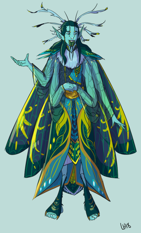 tinylongwing:Having a warlock to an Archfey in the party means I get to have the most outrageous cos