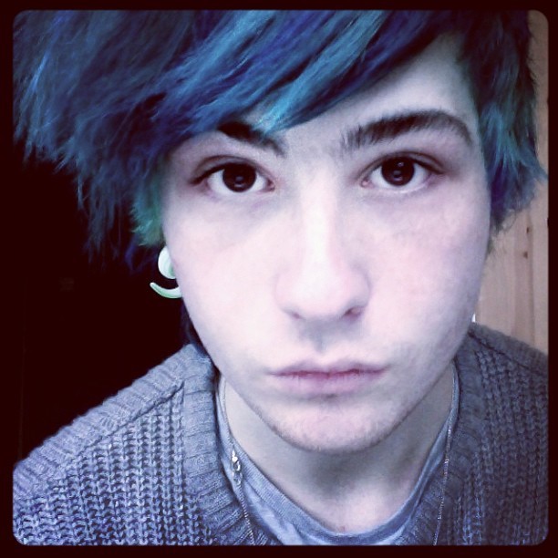 wolfguts:  #throwbackthursday last year, dead and blue