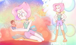 day-colors:  I am definitely not the first one to try this but a three-way Pearl fusion would be so cool because of all the pastels and because they’d be so tall! I got really out of hand on the colors and rainbowy stuff but it was fun– 