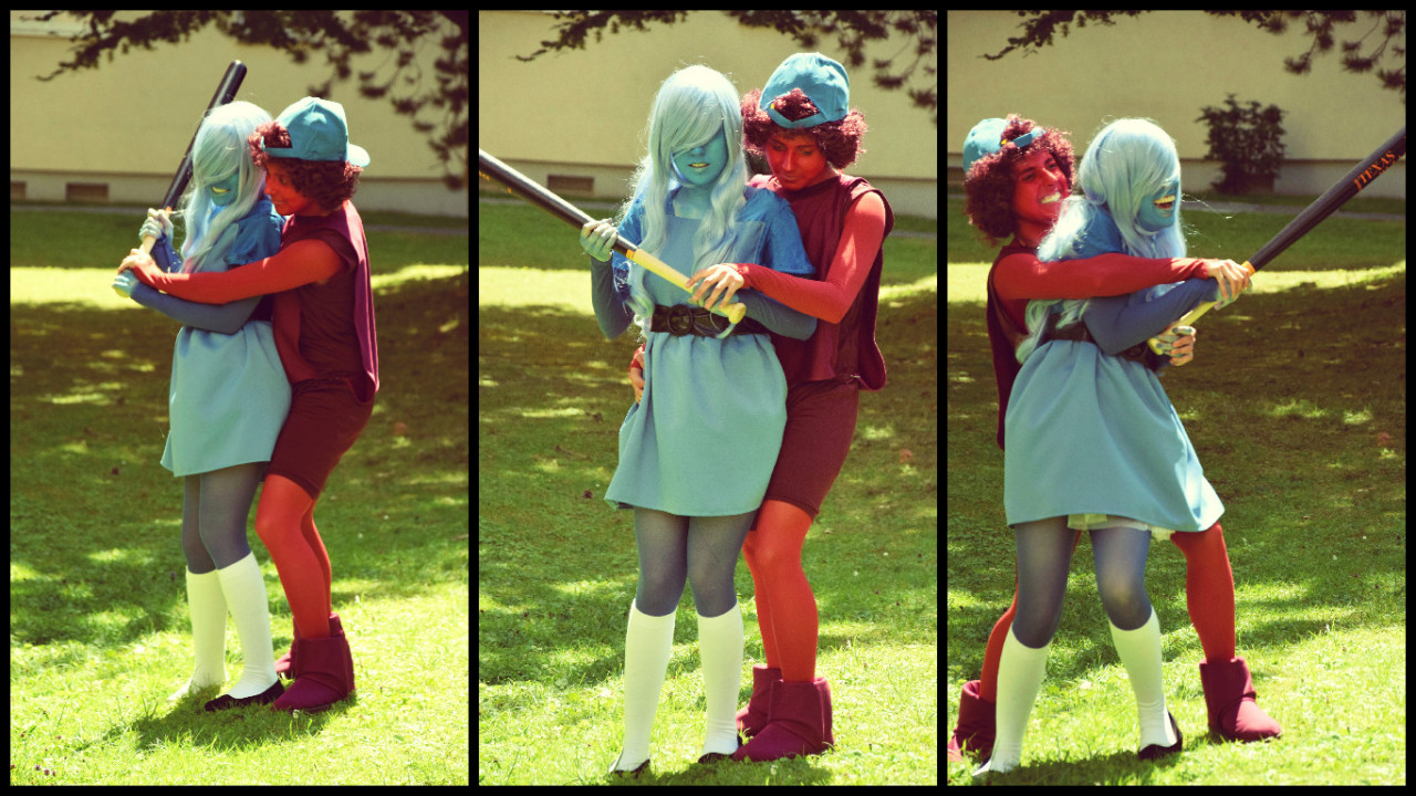 dermopser:  Steven Universe - Hit the Diamond  CosplayRuby         ♡ Sapphire