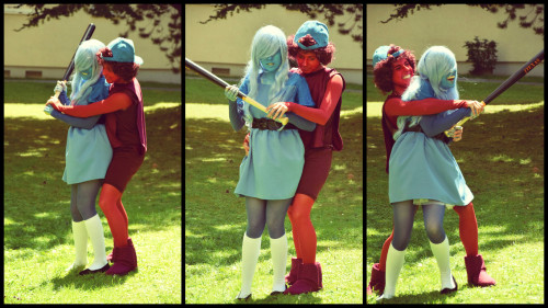 dermopser:  Steven Universe - Hit the Diamond  CosplayRuby         ♡ Sapphire Photograph ! 