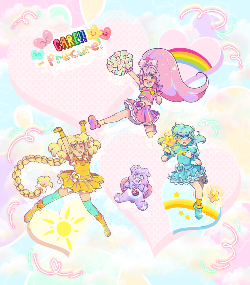 new and updated poster for Care Precure!
