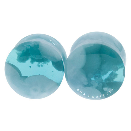 5/8 (16mm) Blue Onyx PlugsBy BMA Modifiedphoto taken by BMA ModifiedFor 10% off click HERE