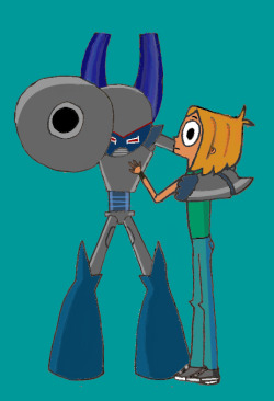 Cinderace Queen❤️🔥⚽🐇 — Robotboy AU where Tommy was sent Robotgirl  instead