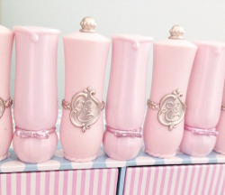 amaltheas:  a small glimpse of some of my etude house lipsticks!! i’m so weak for the entire princess etoinette line ☆ 