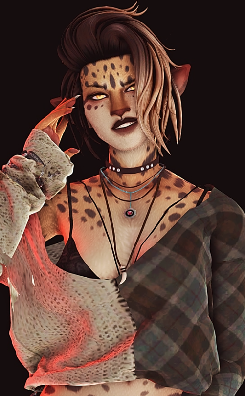 Sim Lookbook - Allyson "Alley Cat" Onyx