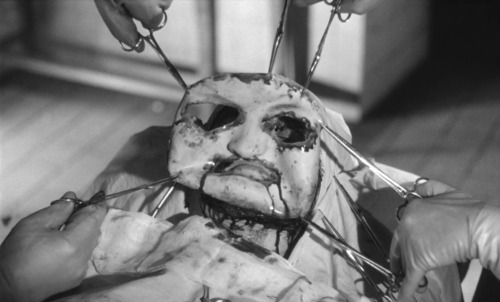 ozu-teapot:Les yeux sans visage (Eyes Without a Face) | Georges Franju | 1960Pierre Brasseur, Juliette Mayniel