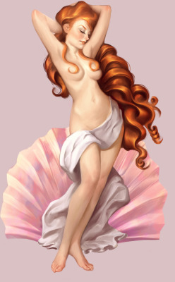 dahliadoll:  Title: Aphrodite Illustrator: