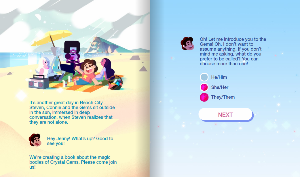 passionpeachy:there’s a new dove self-esteem project x steven universe e-book that