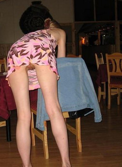 upminiskirt:  Naked underneath  adult photos