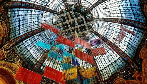 Galeries Lafayette, Paris.Follow me for more♡Fashion/Boho/Chic✖-remember always to shine.-