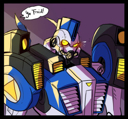 herzspalter:  According to my headcanon, Rung and Froid act like complete children when they meet in the hallway. 