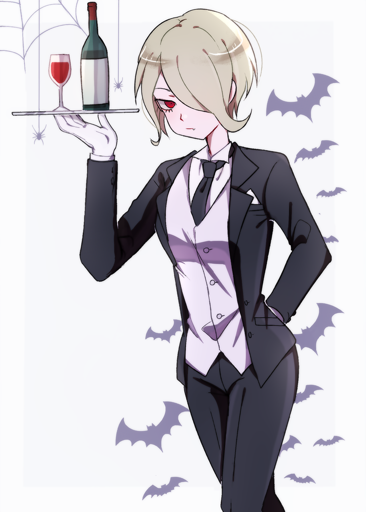 huyandere:a vampire butler kirumi commission for @hyperaije !