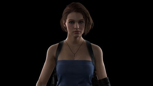 livingthedream3d:Jill valentine re3 test render