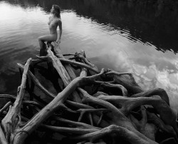 animalmagikphotography:  Siren Awaits B&amp;W:Vex Voir Photos by Patrick Haines  Animal Magik Photography Red Bud Isle Austin TX 2015 Please reblog with notes intact This is more of the edited series from Red Bud, I have edited these as both color and