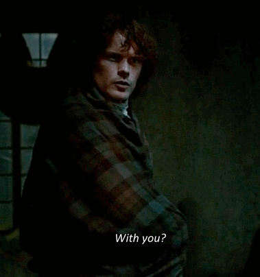 jvmiefraser:   Outlander: Rent 1x05  He looks so scandalzied