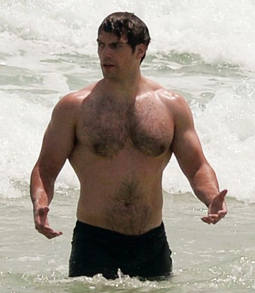 celebrityboyfriend: Henry Cavill & his SUPER Bod at Miami Beach Jfpb