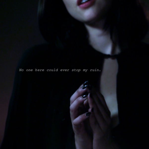 lycanthropequeen:  no one here could ever stop my ruin | a Kisa fanmix 01. what