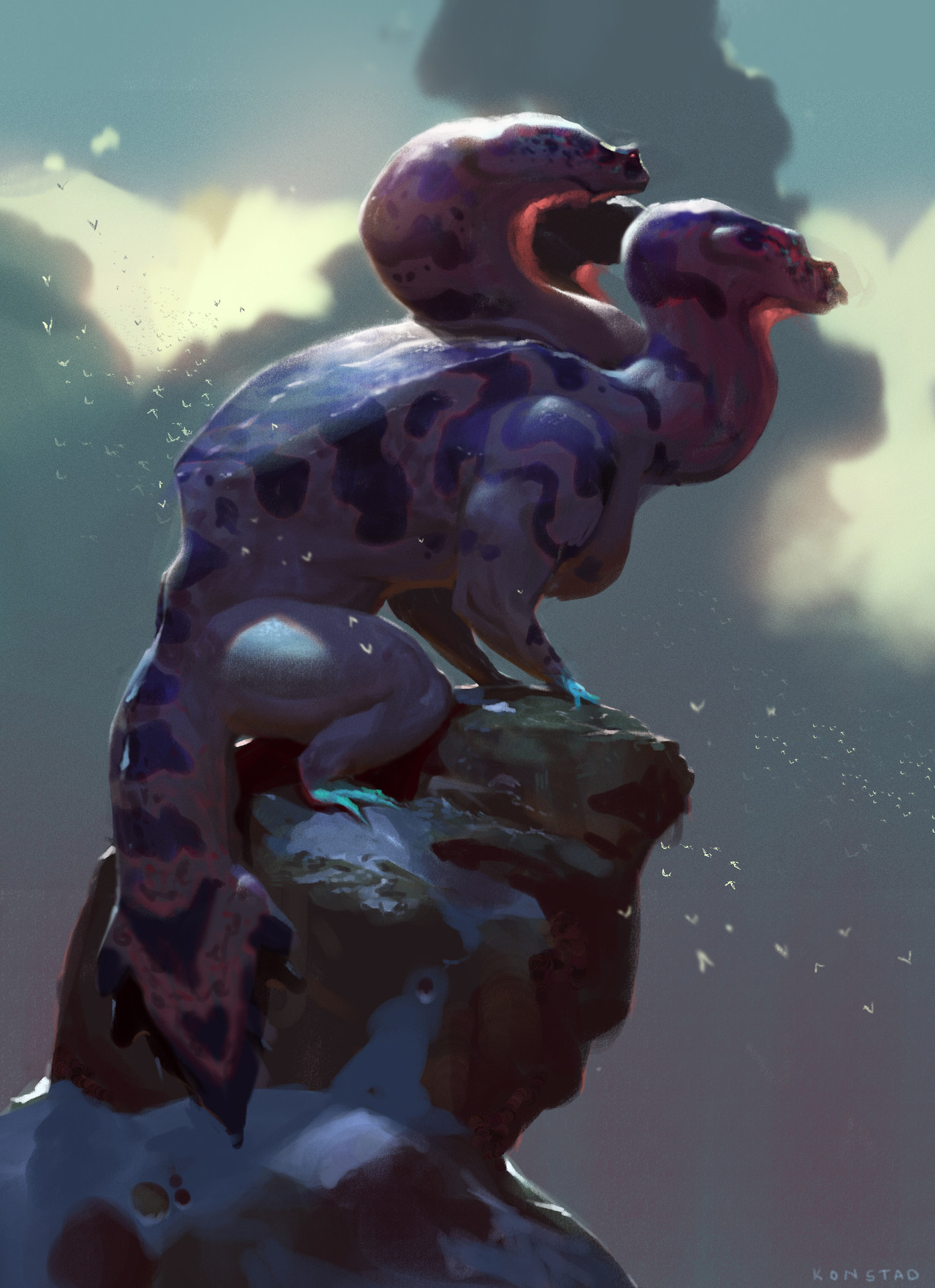 quarkmaster:    DRAGONS! - Turkey Vulture ,  Red Nosed Sky Viper ,  Red Nosed Sky