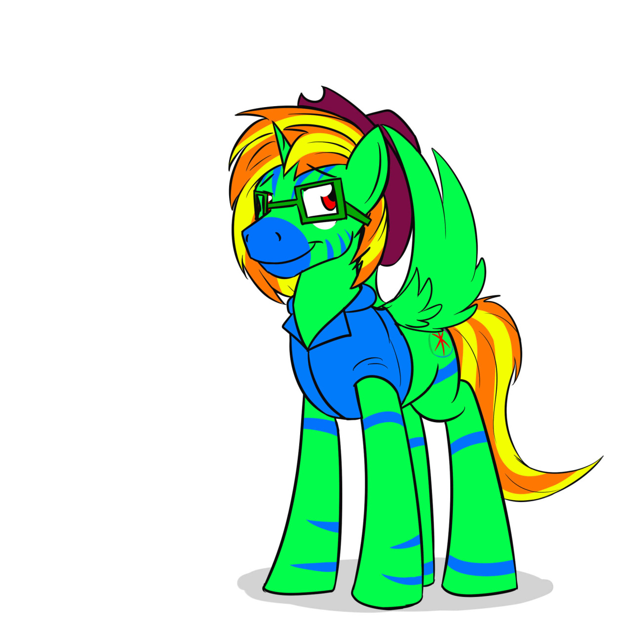 Raffle Request - A pony oc.  It’s been a while since I’ve done one.