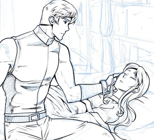 zkoyllar-random: The prince taking care of his princess… Work in progress. Chapter 9 just sta