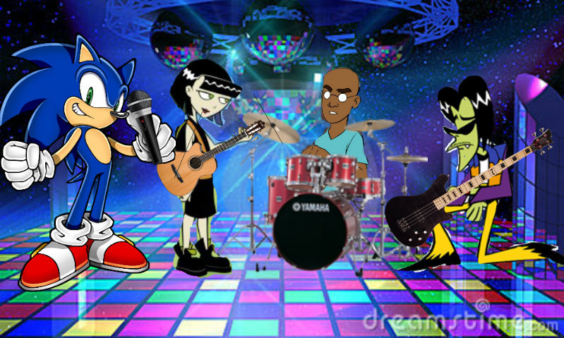 korillaz:  leaked image of gorillaz preforming   