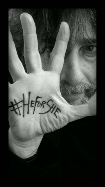 neil-gaiman:
“ http://www.heforshe.org/
Supporting it as a feminist and as a human being…
(Photo by Amanda Palmer)
”